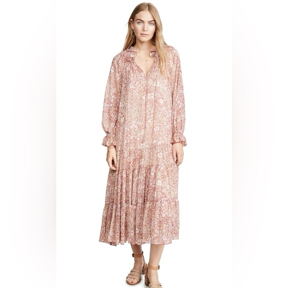 Free People Feeling Groovy Floral Maxi Dress. Size Small. - Picture 3 of 11